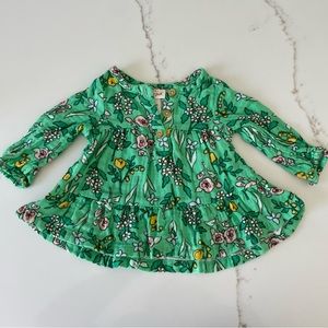 Cat and Jack baby floral print tunic dress